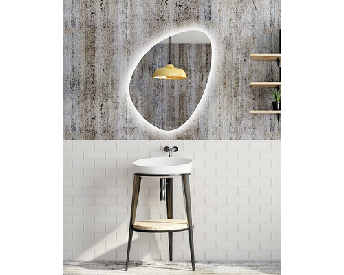 LED zrcadlo do koupelny Ambiente Organic 60 x 90 cm