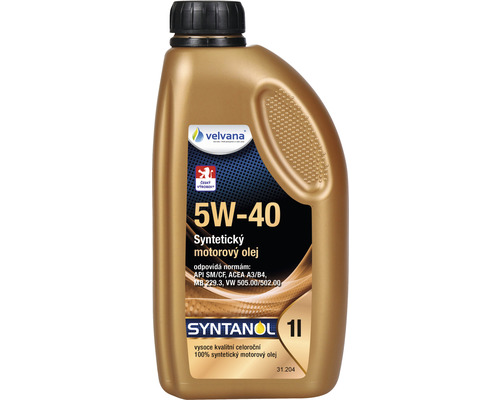 Syntetický olej Syntanol 5W-40 MILLENIUM SYNTH 1L