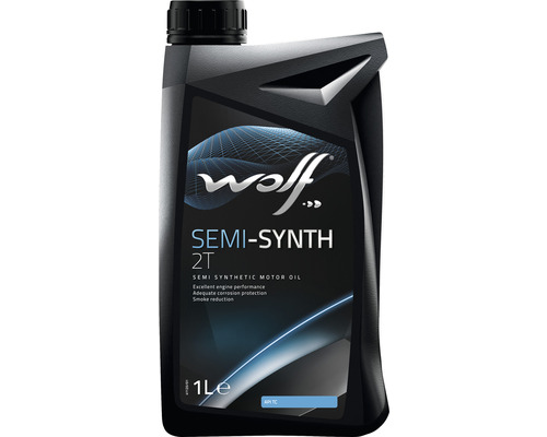 Polosyntetický olej WOLF SEMI-SYNTH 2T 1L