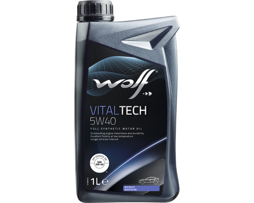 Syntetický olej WOLF VITALTECH 5W40 1L