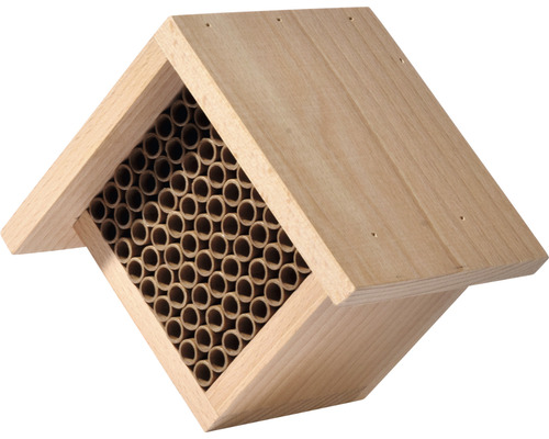 Hmyzí hotel pro včely dřevěný dobar cca 19 x 12,6 x 16 cm