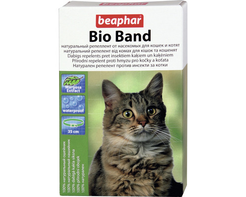 Antiparazitní obojek pro kočky Beaphar Bio Band 35 cm
