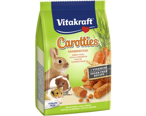 Pamlsky pro hlodavce, Vitakraft Carotties, zakrslí králíci, 50 g