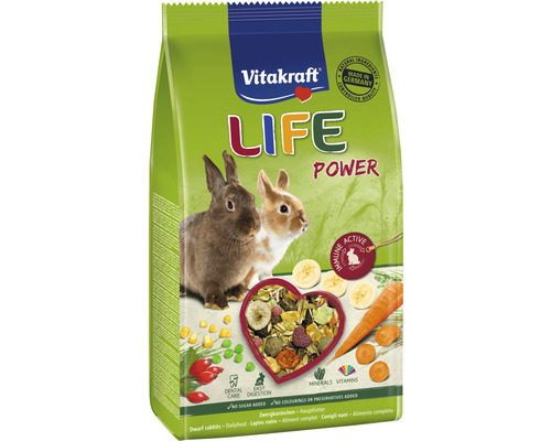 Krmivo pro králíky Vitakraft Vita Life Power 600 g-0