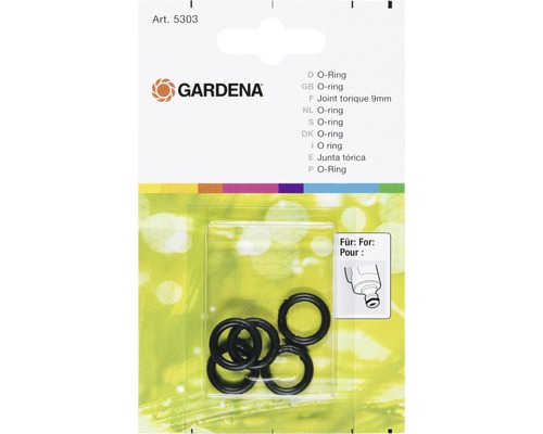 O- kroužek Gardena 9 mm, 5 ks