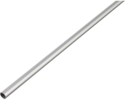 ALU - kruhový profil, stříbrný elox Ø 20 mm, 1m