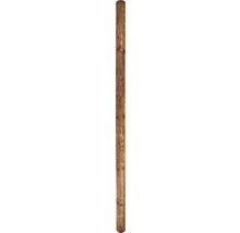 Palisáda dřevěná kulatá 10 x 250 cm, hnědá-thumb-0