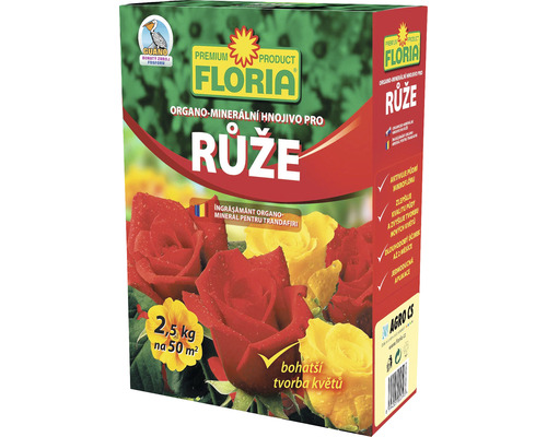 Hnojivo pro růže Floria 2,5 kg