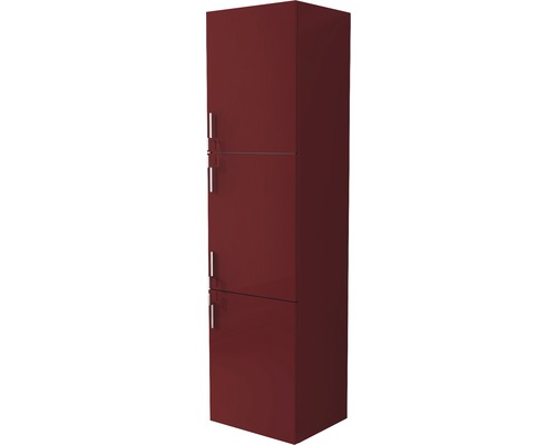 Koupelnová skříňka vysoká Baden Haus STING 170x45x38 cm červená