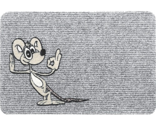 Vnitřní rohožka Myš rypsová 40 x 60 cm