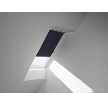 Roleta na střešní okno, zatemňovací se solárním ovládáním, modrá DSL PK06 1100S-thumb-0