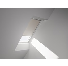 Roleta na střešní okno, zatemňovací se solárním ovládáním, béžová DSL SK08 1085S-thumb-0