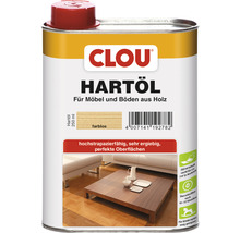 Olej na dřevo Clou Hartöl tvrdý bezbarvý 0,25 l ekologicky šetrné-thumb-0