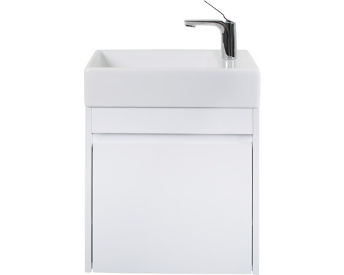 Koupelnová skříňka s umyvadlem Basano Avellino 54x45x28 cm bílá