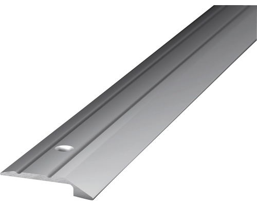 ALU ukončovací profil, stříbrný, 1m 30mm; šroubovací (předvrtaný)