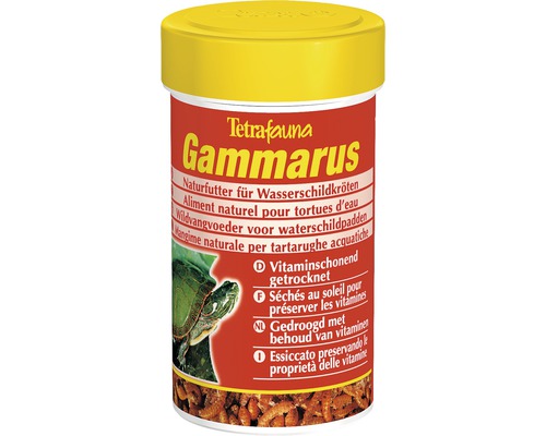Doplňkové krmivo pro želvy Tetra Gammarus 100 ml-0