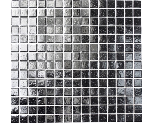 Skleněná mozaika A 50 černá 30,5x32,5 cm