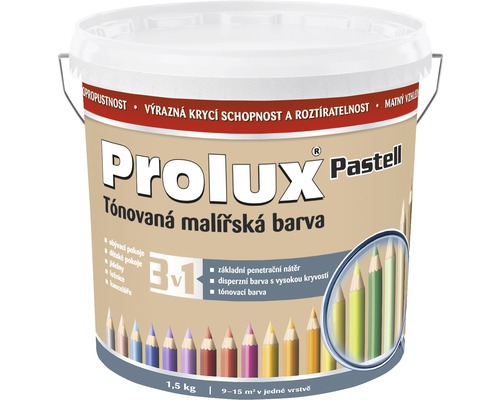 Barva Prolux Pastell 0267 světle hnědá 1,5 kg