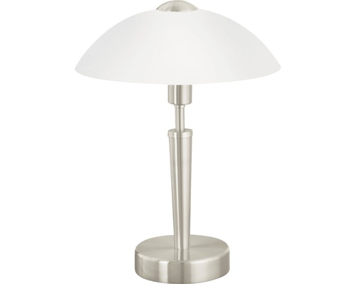 Stolní lampa Eglo SOLO E14 1x60W bílá s dotykovým čidlem