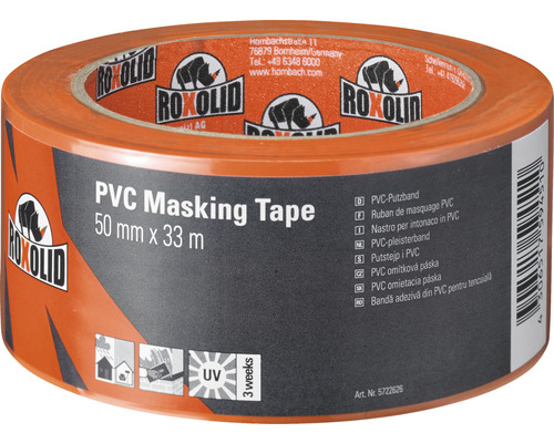 Maskovací páska ROXOLID, oranžová 50 mm x 33m