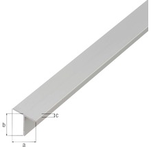 ALU - T profil, stříbrný elox 15x15x1,5 mm, 2 m-thumb-1