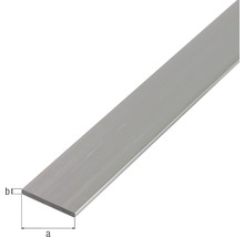 Alu L profil, bílý, 25x2mm, 2,6m-thumb-1