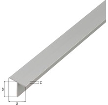 Alu T profil přírodní, 15x15x1,5mm, 1m-thumb-1