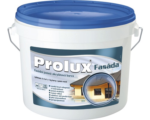 Fasádní barva Prolux Fasáda bílá 3,5 kg
