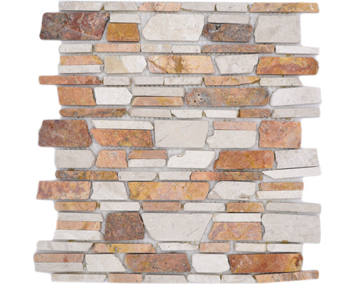 Mozaika z přírodního kamene MOS Brick 225-0