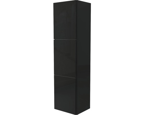 Koupelnová skříňka vysoká Baden Haus COMFORT 170x45x38 cm černá