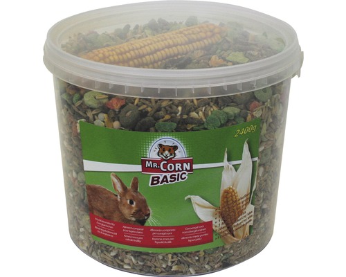 Krmivo pro zakrslé králíky Mr. Corn 2,4 kg-0