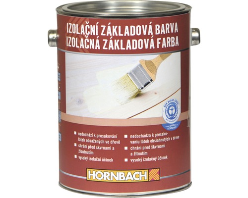 Izolační základová barva Hornbach krémová 2,5L-0