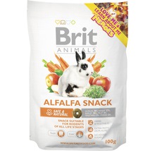 Pamlsky pro hlodavce Brit Animals Alfalfa Snack 100 g-thumb-0