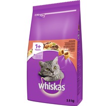 Granule pro kočky Whiskas s hovězím masem 3,8 kg-thumb-0