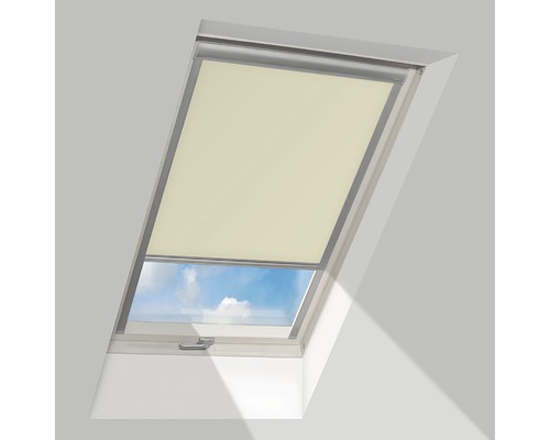 Roleta na střešní okno, ztmavená, termoizolační ARF 052 78x98 cm, béžová