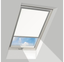 Roleta na střešní okno, ztmavená, termoizolační ARF 255 78x140 cm, bílá-thumb-0