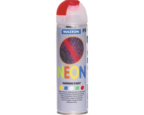 Značkovací sprej Maston Neon červený 0,5 l