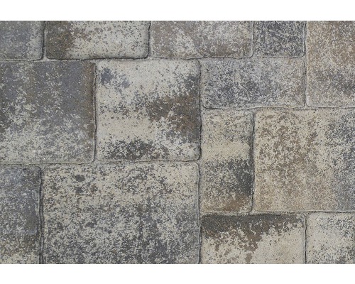 Zámková dlažba betonová Rhodos Elegant kombi 6 cm lávově šedá melírovaná