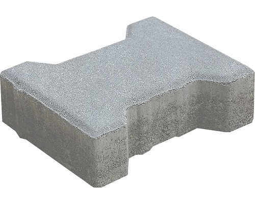 Zámková dlažba betonová H-profil 8 cm přírodní