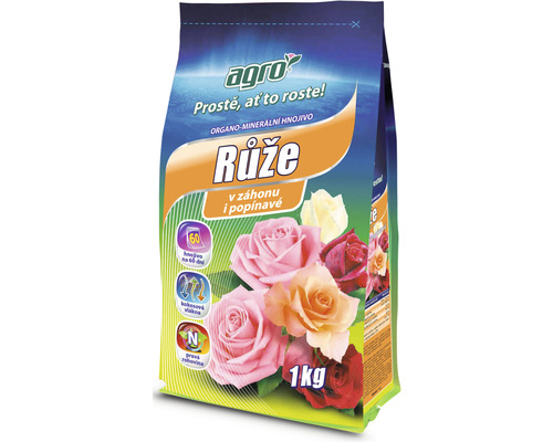 Hnojivo pro růže organominerální Agro 1 kg