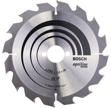 Pilový kotouč Bosch OPTILINE 190x30 mm 16 Z-thumb-0