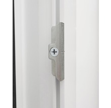Vchodové dveře plastové Iowa bílé/antracit 100x200 cm levé-thumb-2