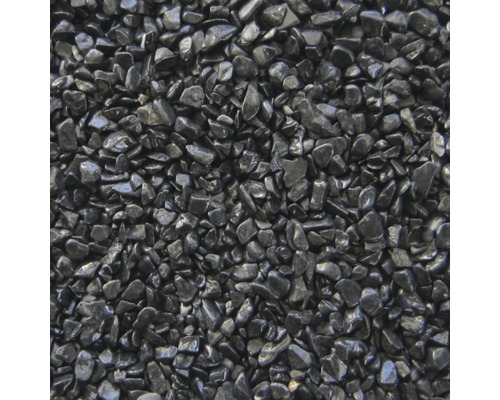 Akvarijní písek přírodní štěrk 2-3 mm 5 kg černý