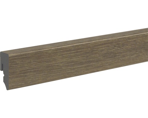 Podlahová lišta PVC KU048L dub šedohnědý 15 x 38,5 x 2400 mm-0