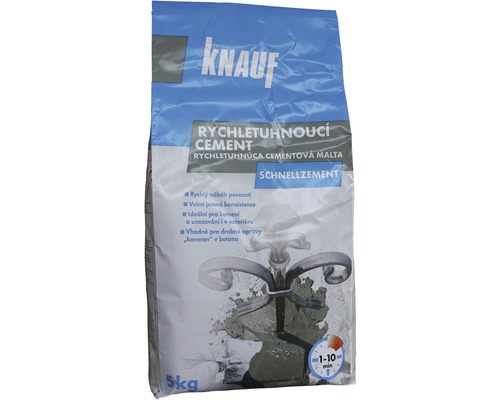 Rychletuhnoucí cement KNAUF 5 kg