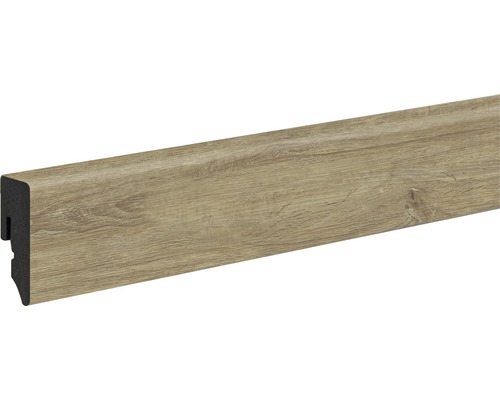 Podlahová lišta Neuhofer KU048L plastová 2400 x 38,5 x 15 mm dub ovápněný-0